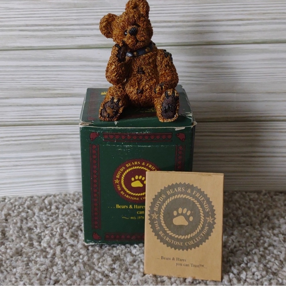 Boyds Bears And Friends Collection Humboldt The Simple Bear EUC